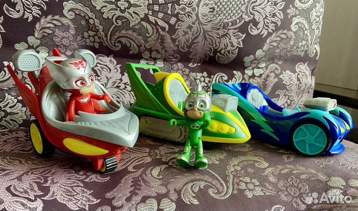 Герои в масках (кэтбой, алет, гекко)