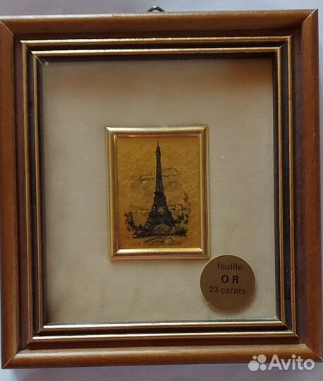 Картины с золотом 23 карата