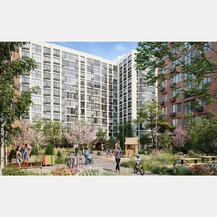 3-к. квартира, 65,9 м², 4/12 эт.