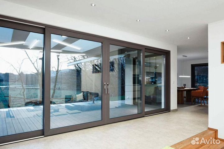 Раздвижные порталы Рехау