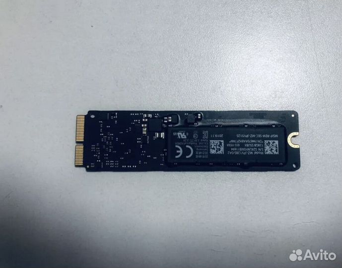Оригинальные новые диски Apple SSD PCIe 128 Gb