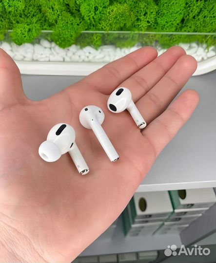 Наушники AirPods 2/3/Pro2 (гарантия +доставка)