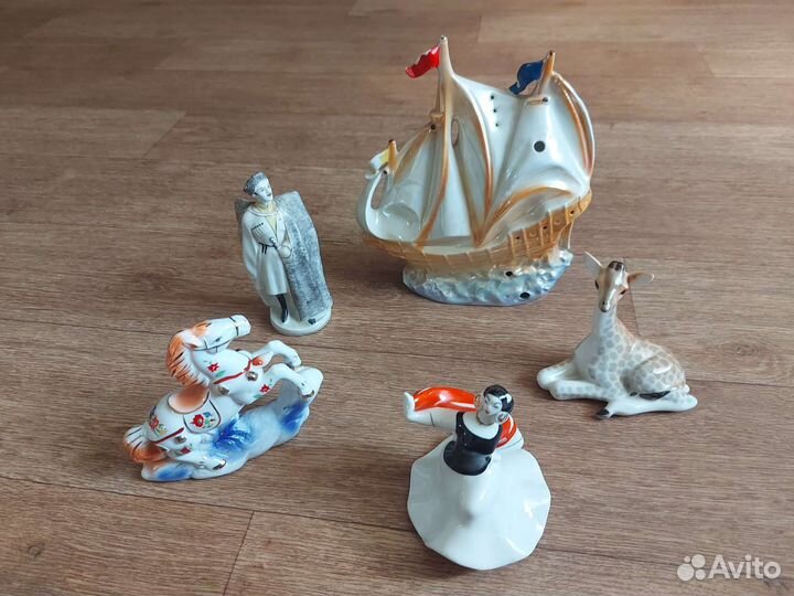 Фарфоровые статуэтки периода СССР