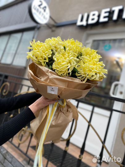 Букет из хризантем Виена