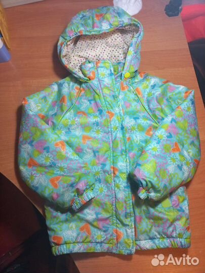 Куртка демисезонная для девочки 116