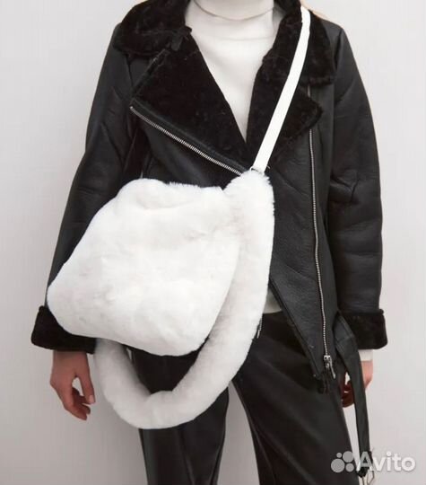 Сумка женская пушистая