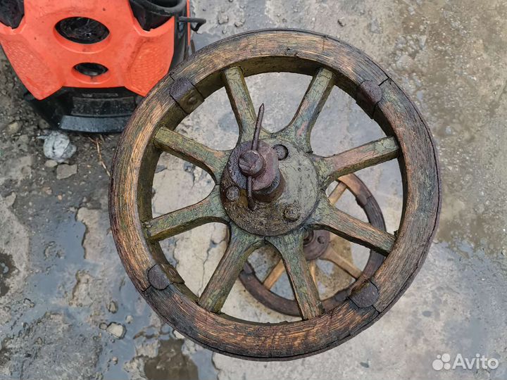 Колёса оригинальные от пулемёта Максим