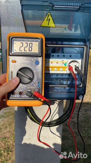 Подключение к электрическим сетям