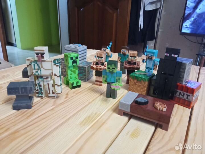 Набор фигурок Minecraft