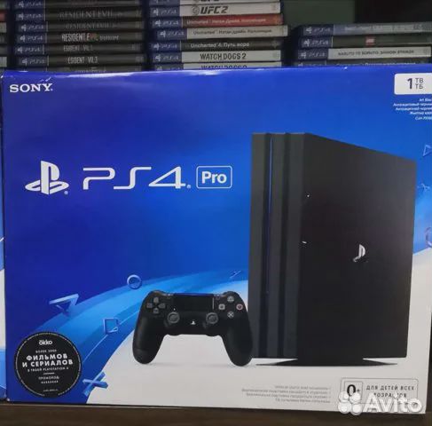 Sony Playstation 4 PRO Б.У в коробке - есть обмен