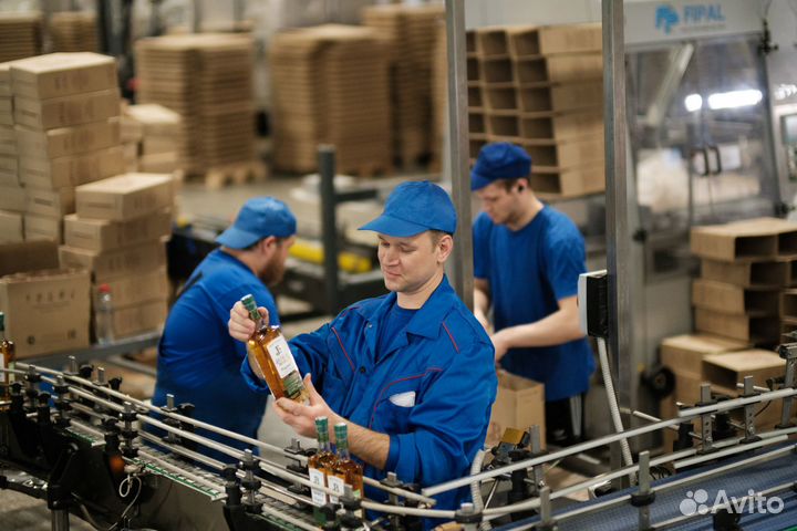 Оператор линии (производство алкоголя и лимонада)