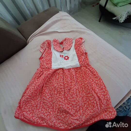 Платья детские СССР хлопок