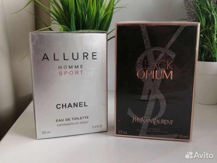 Туалетная вода 2 аромата любых