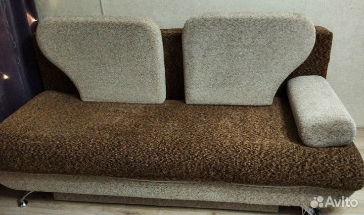 Диван прямой раскладной еврокнижка бу