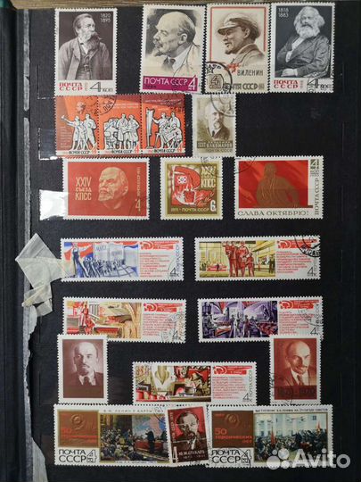 Коллекционные марки (разных стран и года выпуска)