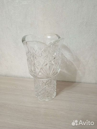 Хрустальная ваза СССР хрусталь