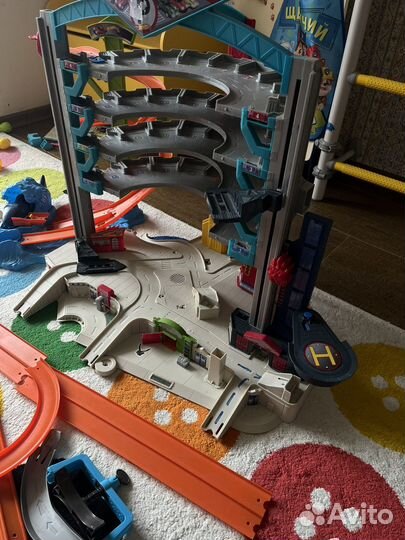 Парковка для машинок hot wheels