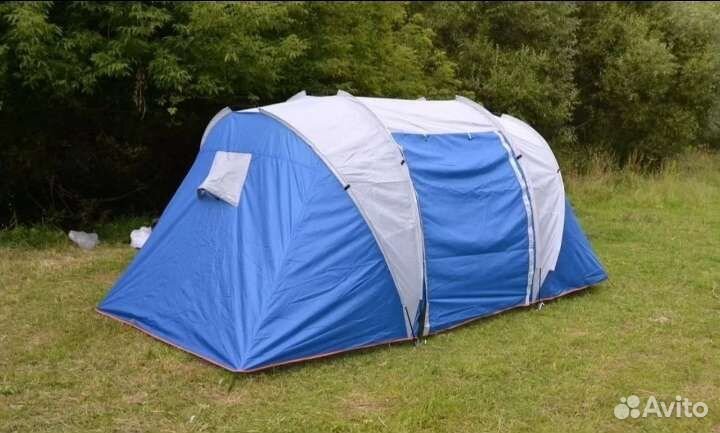 Палатка двухкомнатная с тамбуром lanyu 1699