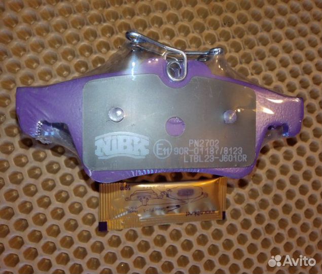 Колодки тормозные задние Ford Focus 2004-2019