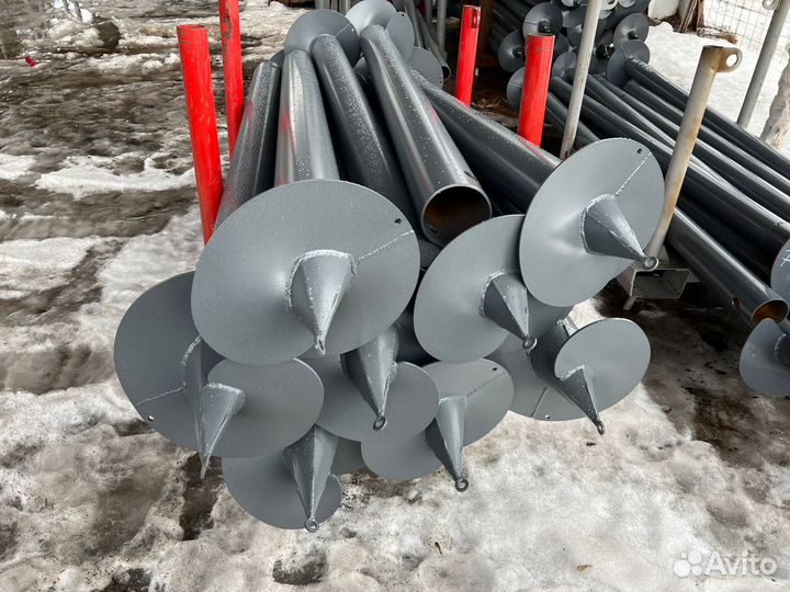 Винтовые сваи от производителя под ключ