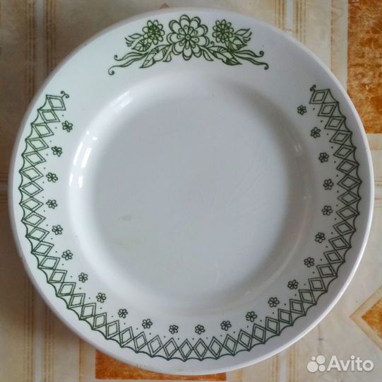 Тарелки советские