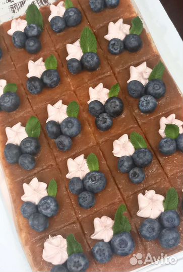 Торт без глютена, сахара и казеина