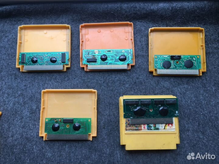 Картриджи Dendy многоигровки из 90х