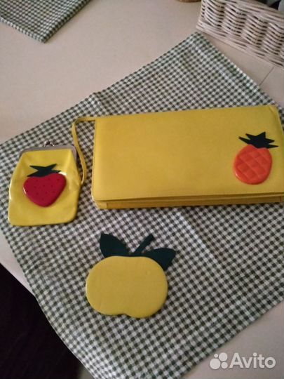 Клатч женский натуральная кожа Франция