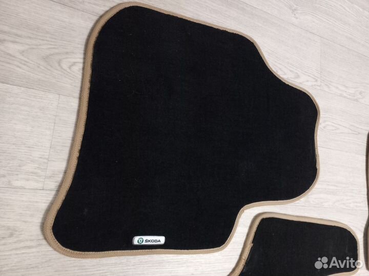 Летние ворсовые коврики Шкода superb 2