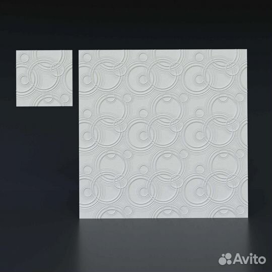 Гипсовая 3D панель 