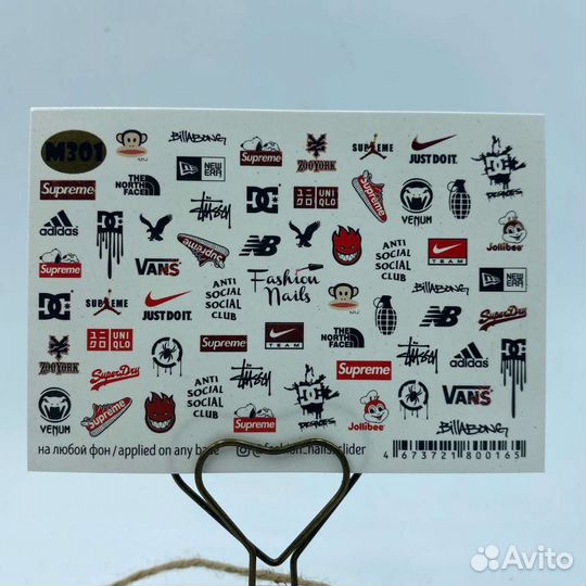 Слайдеры Fashion Nails тематические для ногтей