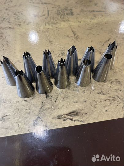 Кондитерские мешочки с насадками