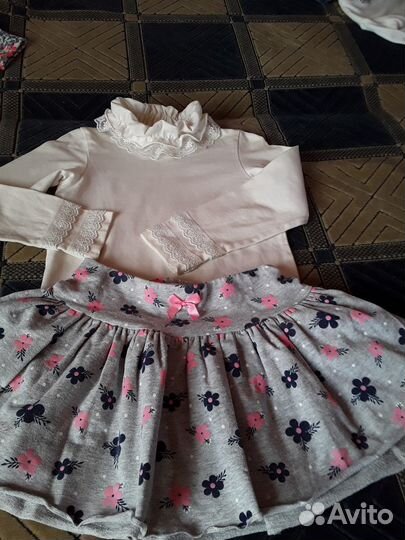 Пакет вещей на девочку р.104