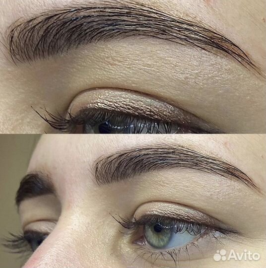 Оформление бровей, ламинирование ресниц