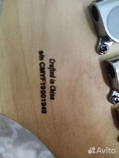 Электрогитара fender squier stratocaster MM RED