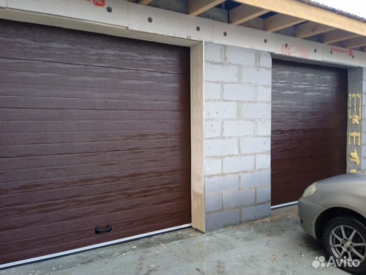 Ворота подъемные в гараж