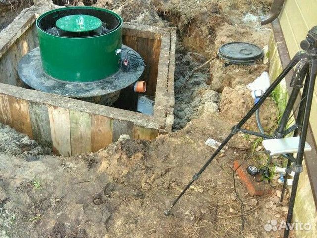 Установка септика под ключ