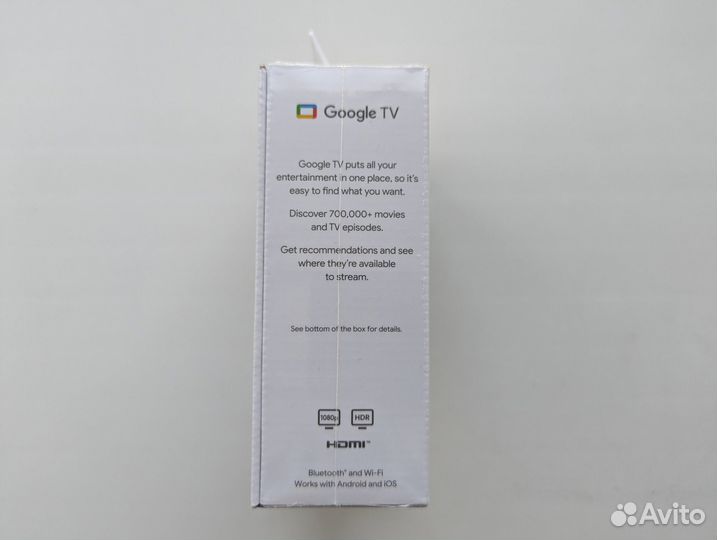 Тв-приставка Google Chromecast Google TV HD новая