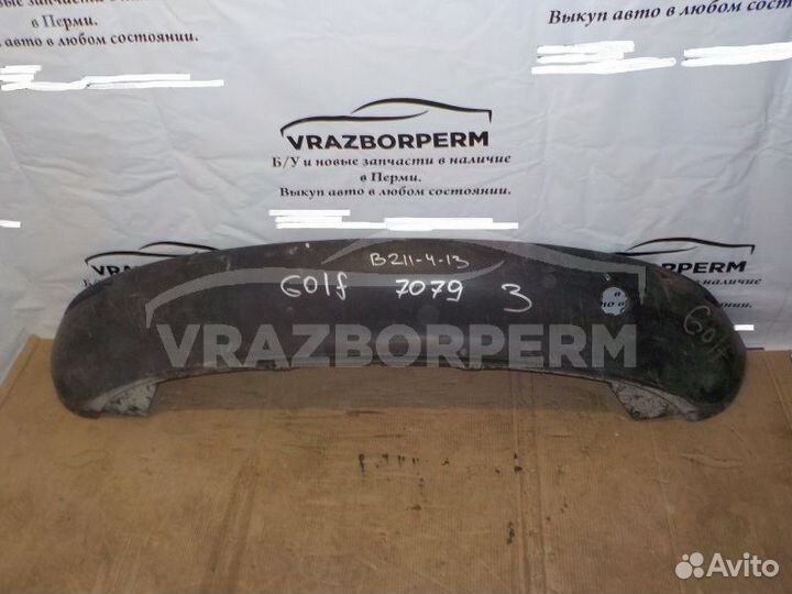 Спойлер бампера VW Golf