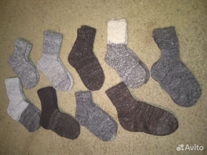 Шерстяные носки