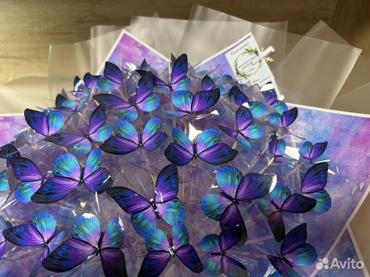 Букет из бабочек