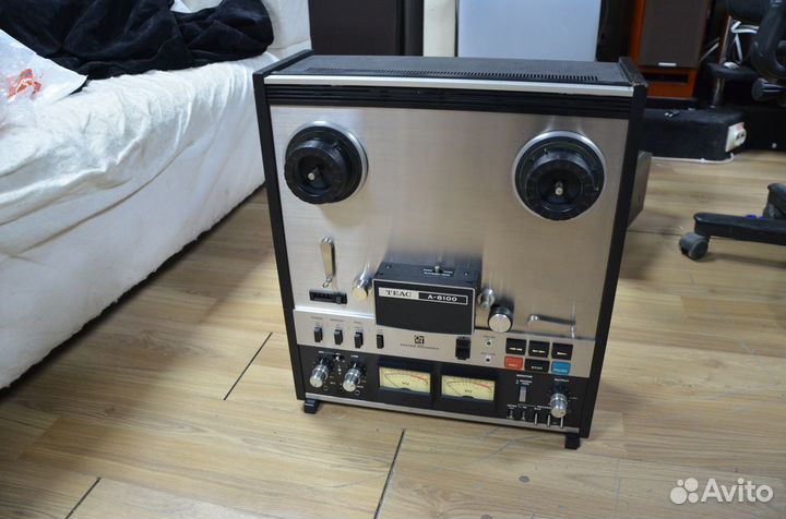 Катушечный бобинный магнитофон Teac A-6100
