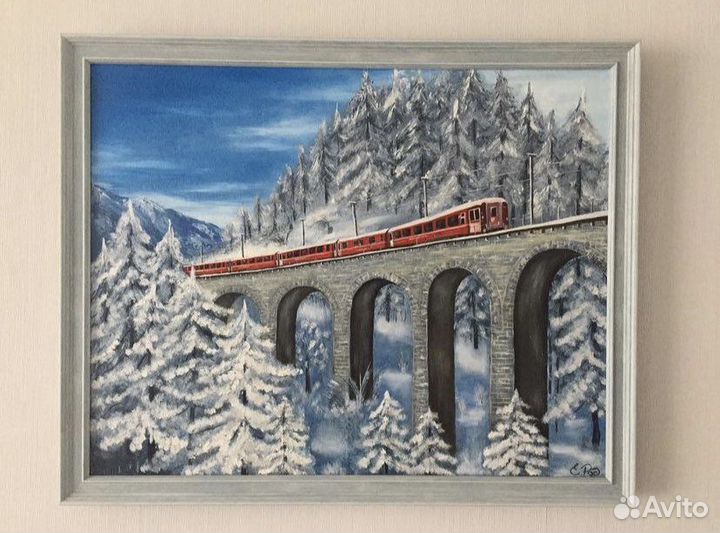 Картина маслом на холсте