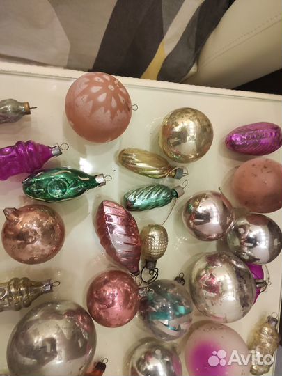 Елочные игрушки СССР