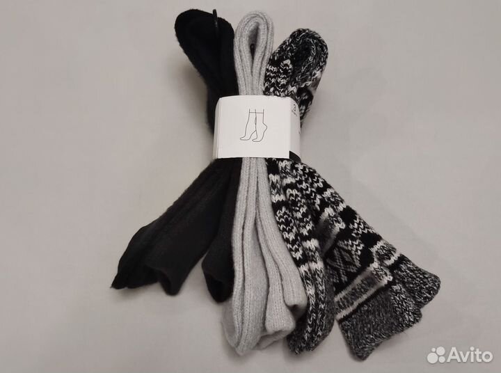 Носки новые теплые Tahari, 3 пары