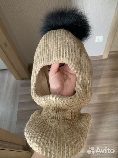 Зимняя шапка шлем 48 50