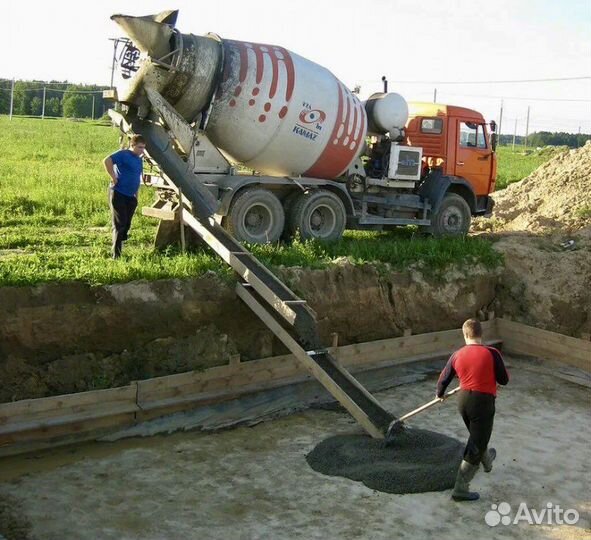 Бетон для фундамента