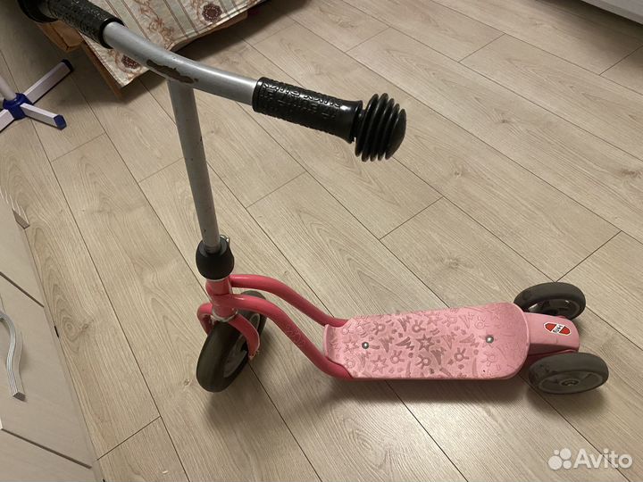 Самокат детский трехколесный бу