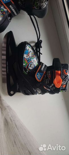 Коньки хоккейные детские