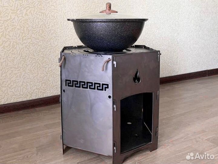 Печь для казана 4 в 1